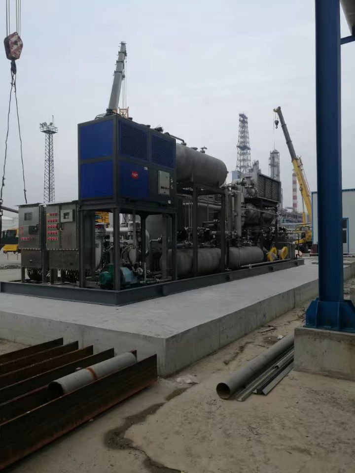 超低温防爆冷水机-助力山东某炼油厂-辽宁海安鑫机械设备有限公司